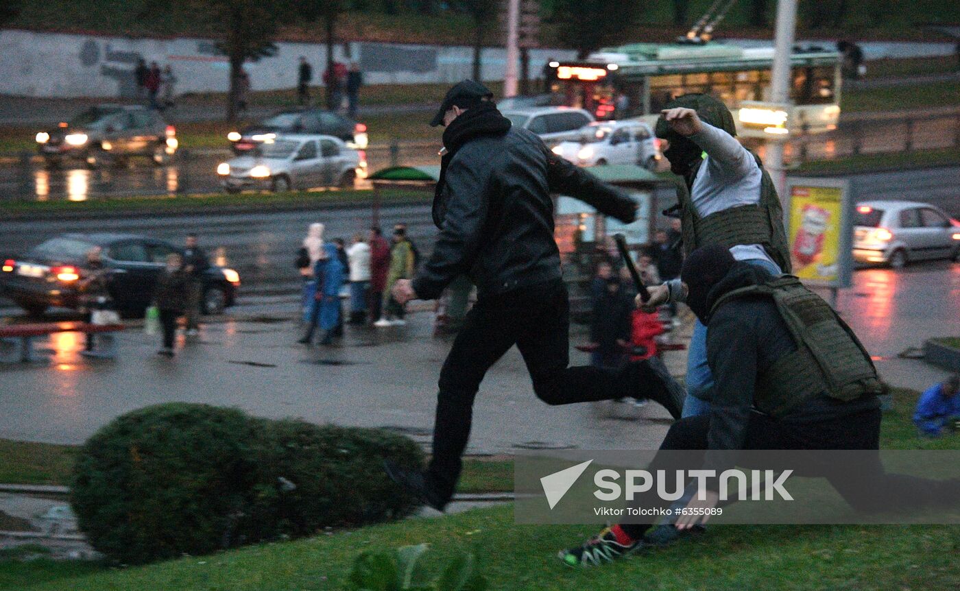 Belarus Presidential Election Protest