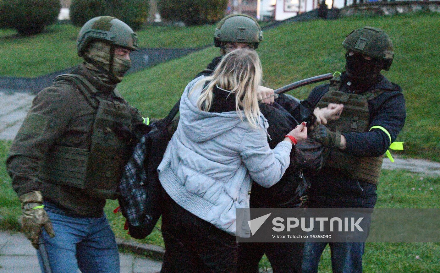 Belarus Presidential Election Protest