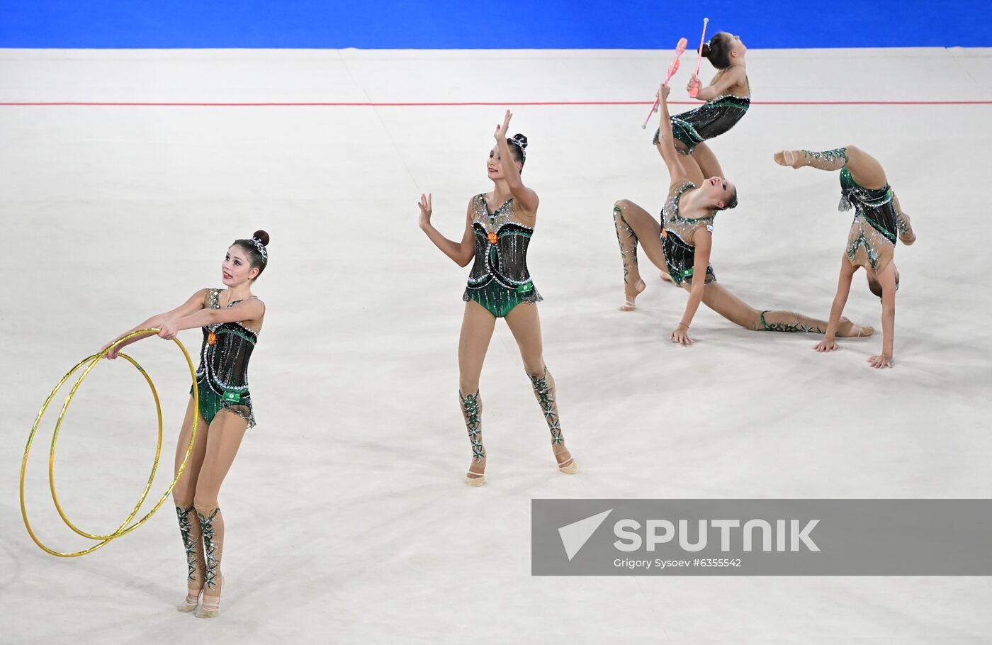 Russia Belarus Rhythmic Gymnastics