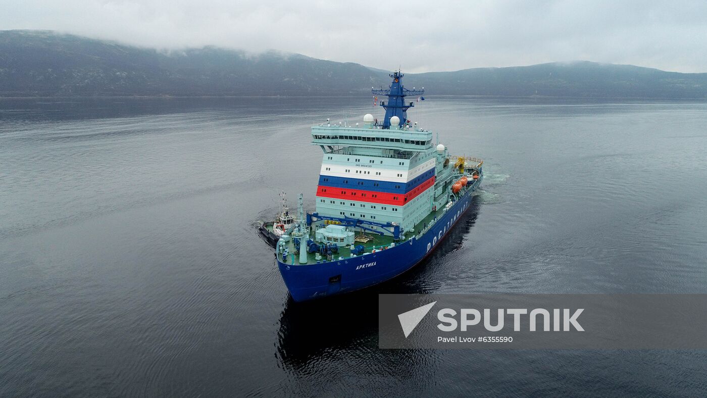 Russia Arktika Nuclear-Powered Icebreaker