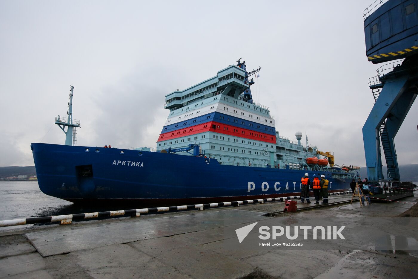 Russia Arktika Nuclear-Powered Icebreaker