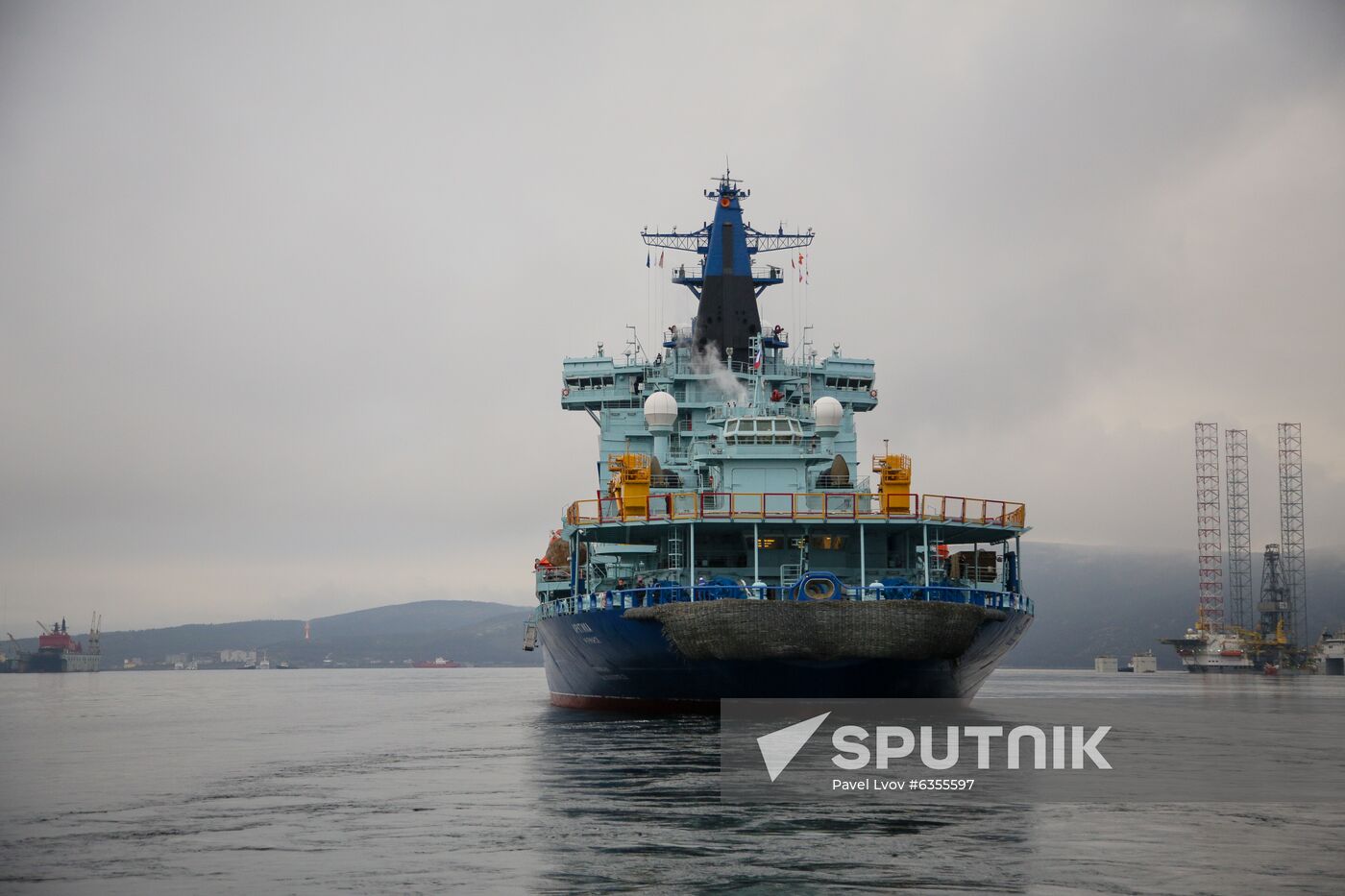 Russia Arktika Nuclear-Powered Icebreaker