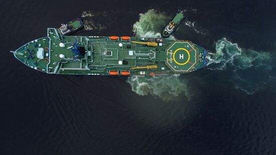 Russia Arktika Nuclear-Powered Icebreaker