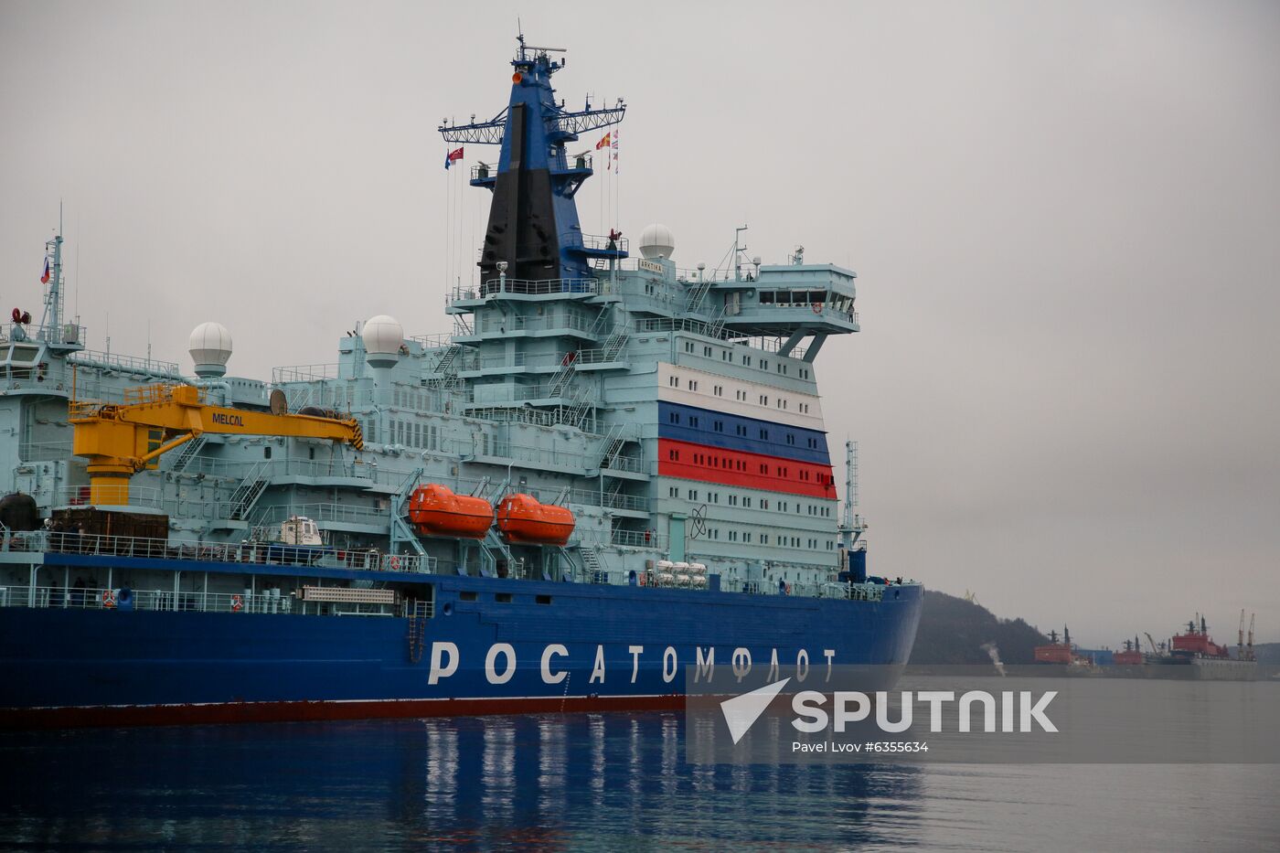 Russia Arktika Nuclear-Powered Icebreaker