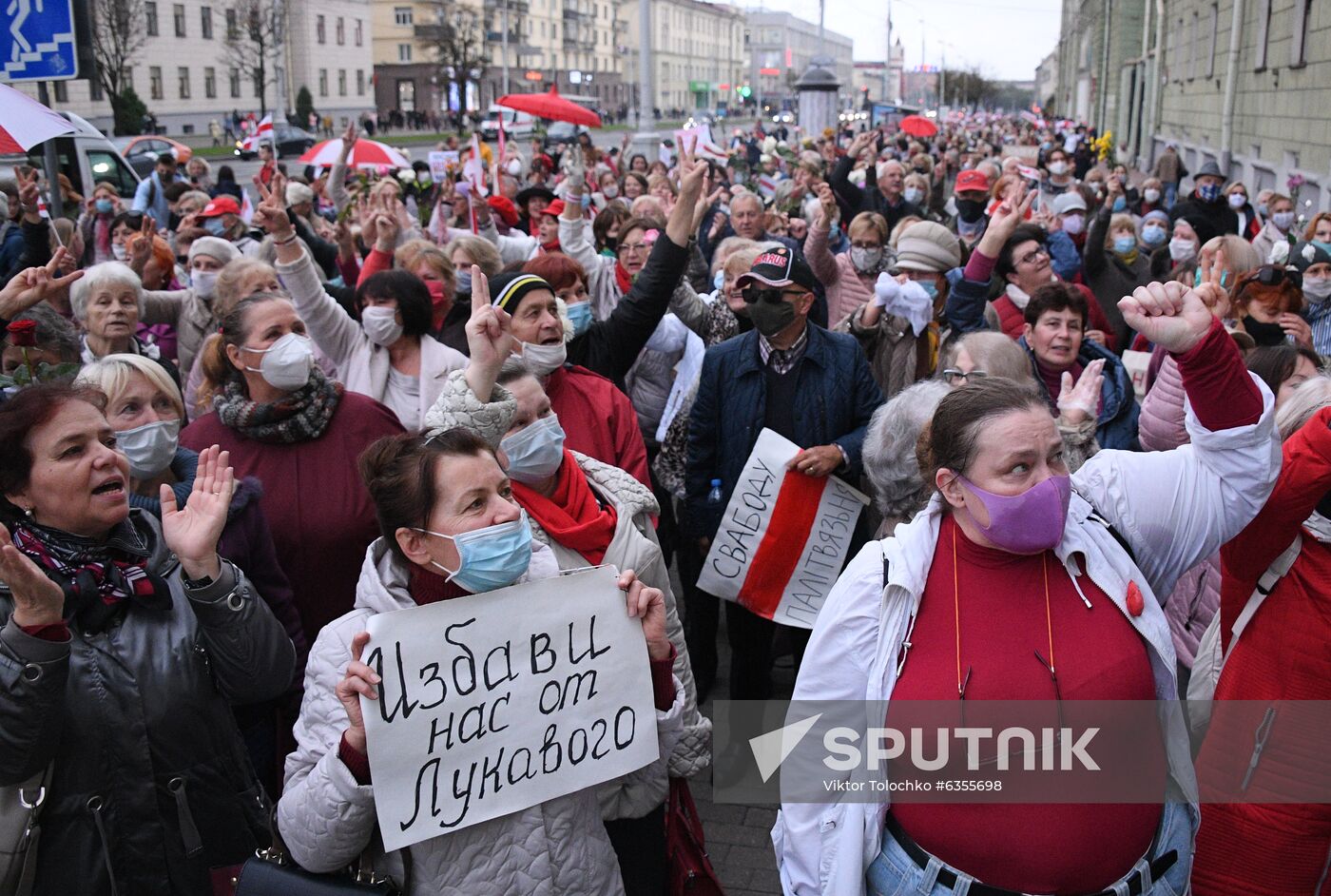 Belarus Presidential Election Protest