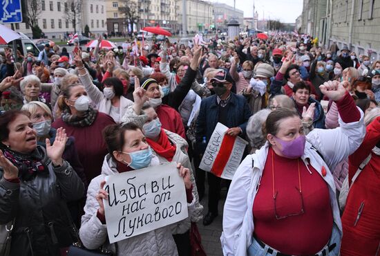 Belarus Presidential Election Protest