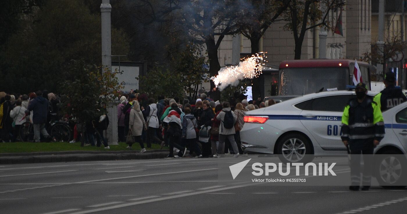 Belarus Presidential Election Protest