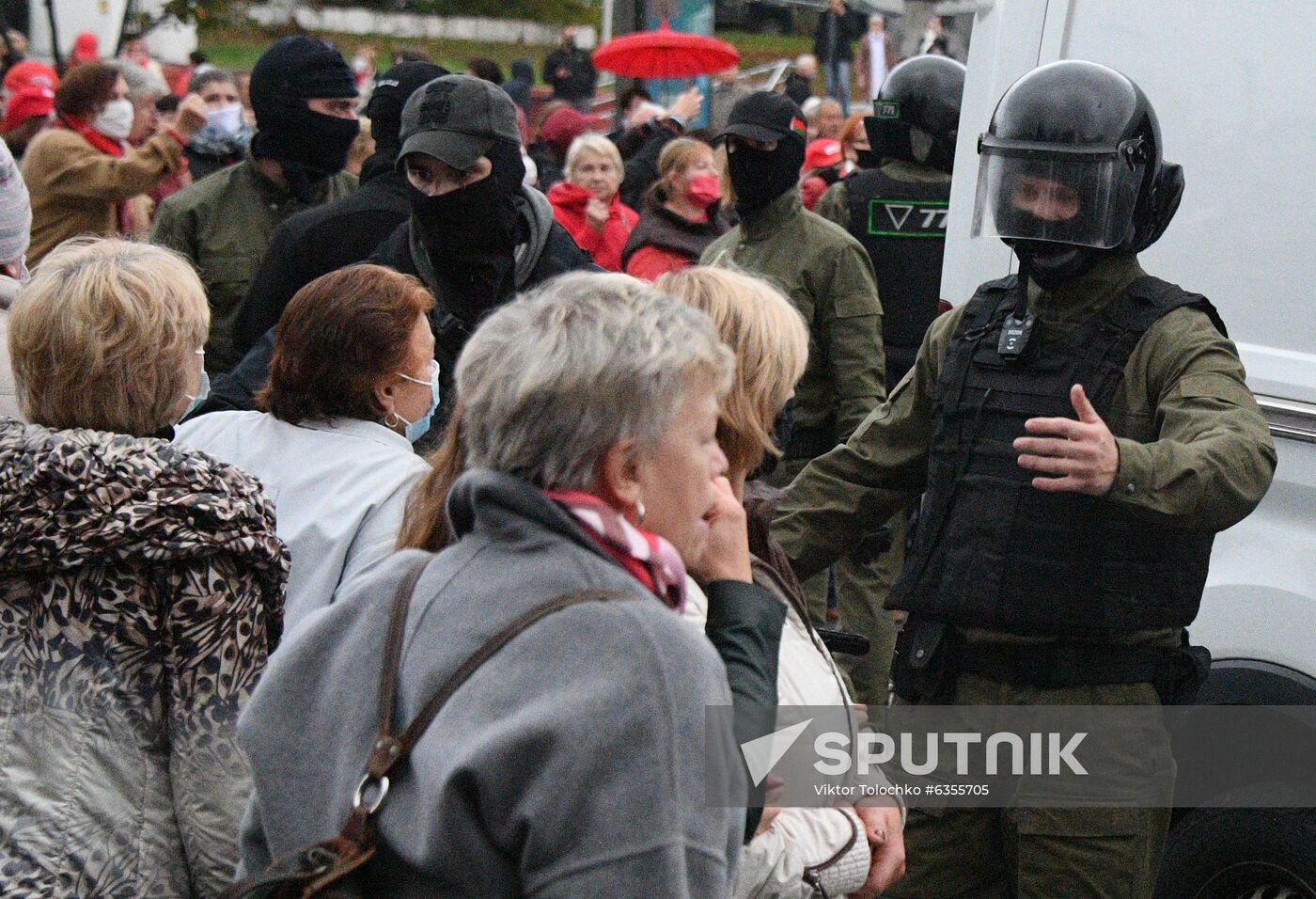 Belarus Presidential Election Protest