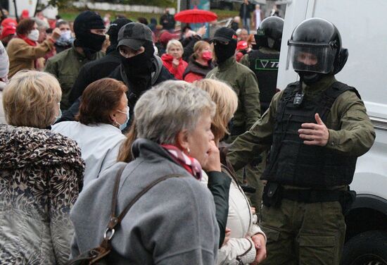 Belarus Presidential Election Protest