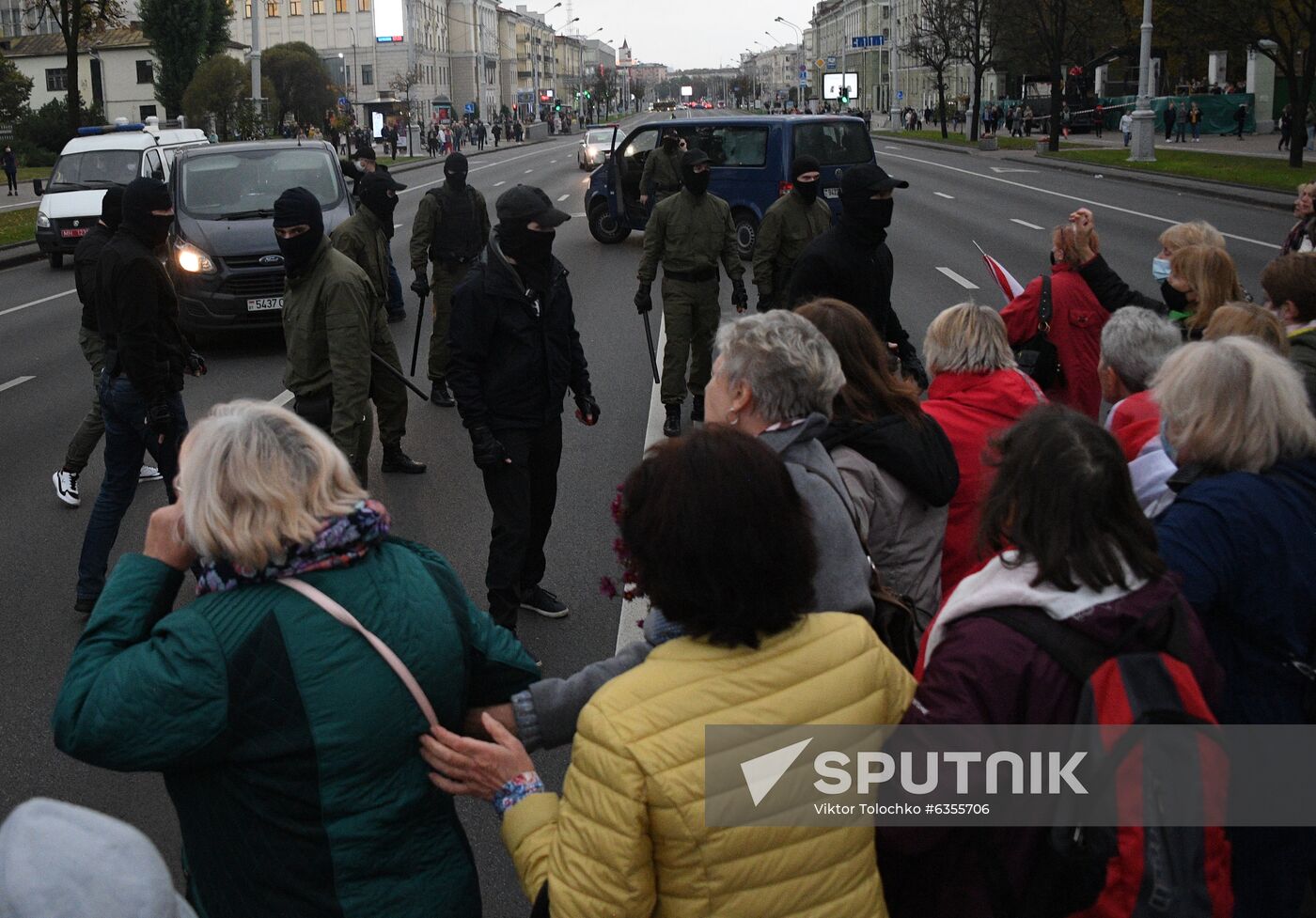 Belarus Presidential Election Protest
