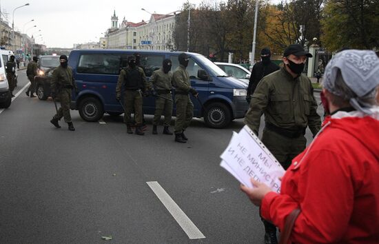 Belarus Presidential Election Protest