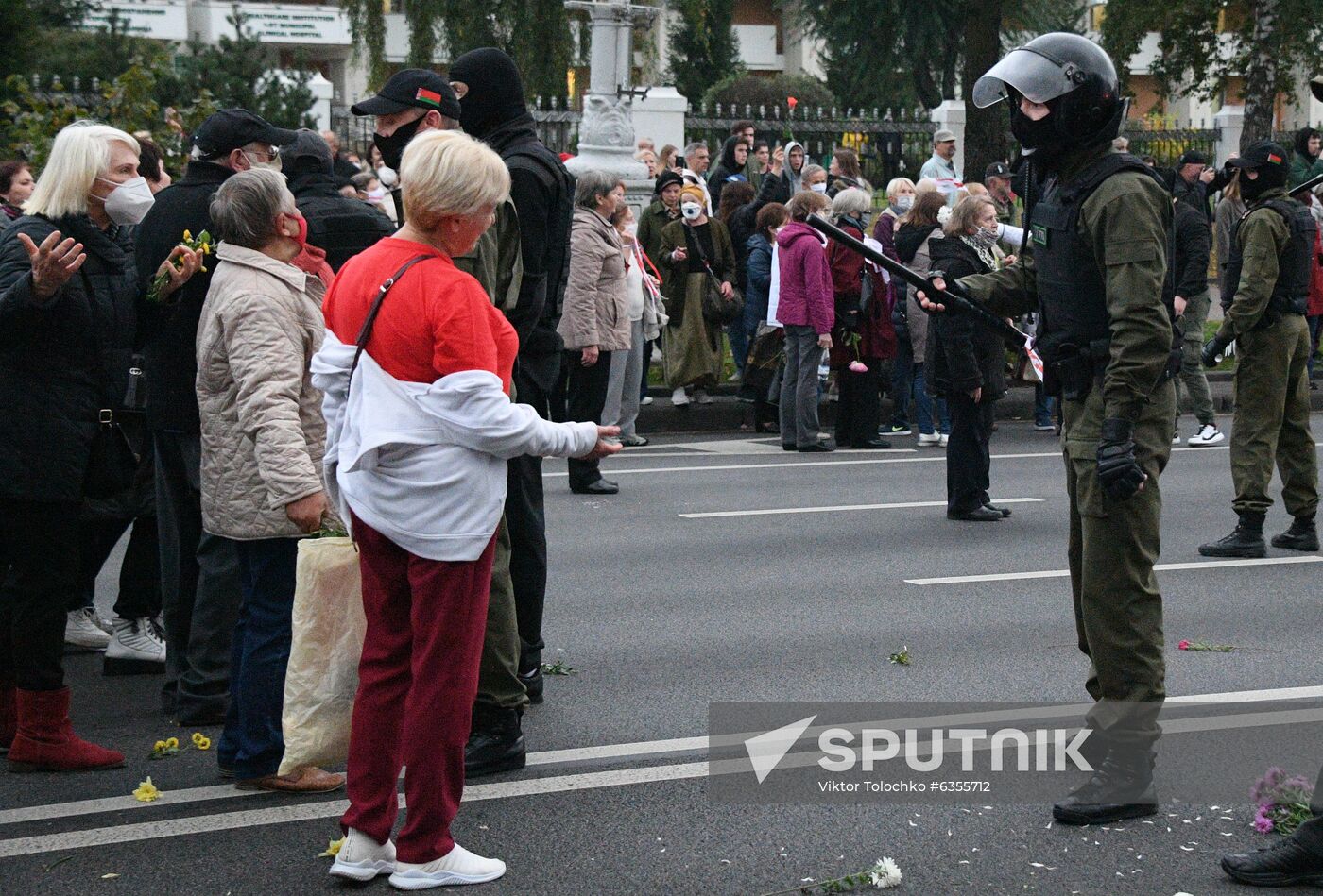 Belarus Presidential Election Protest