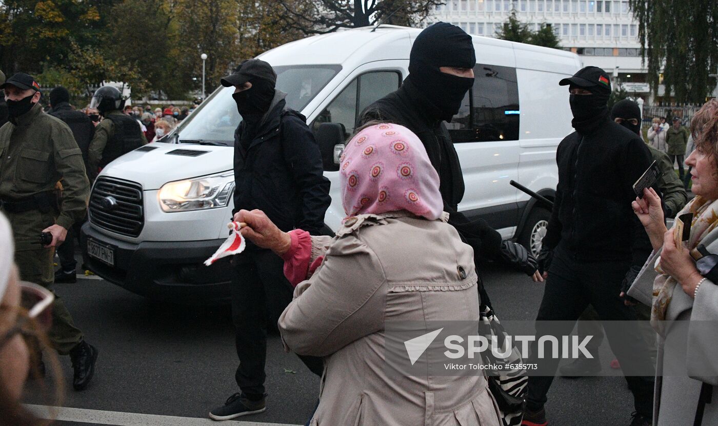 Belarus Presidential Election Protest