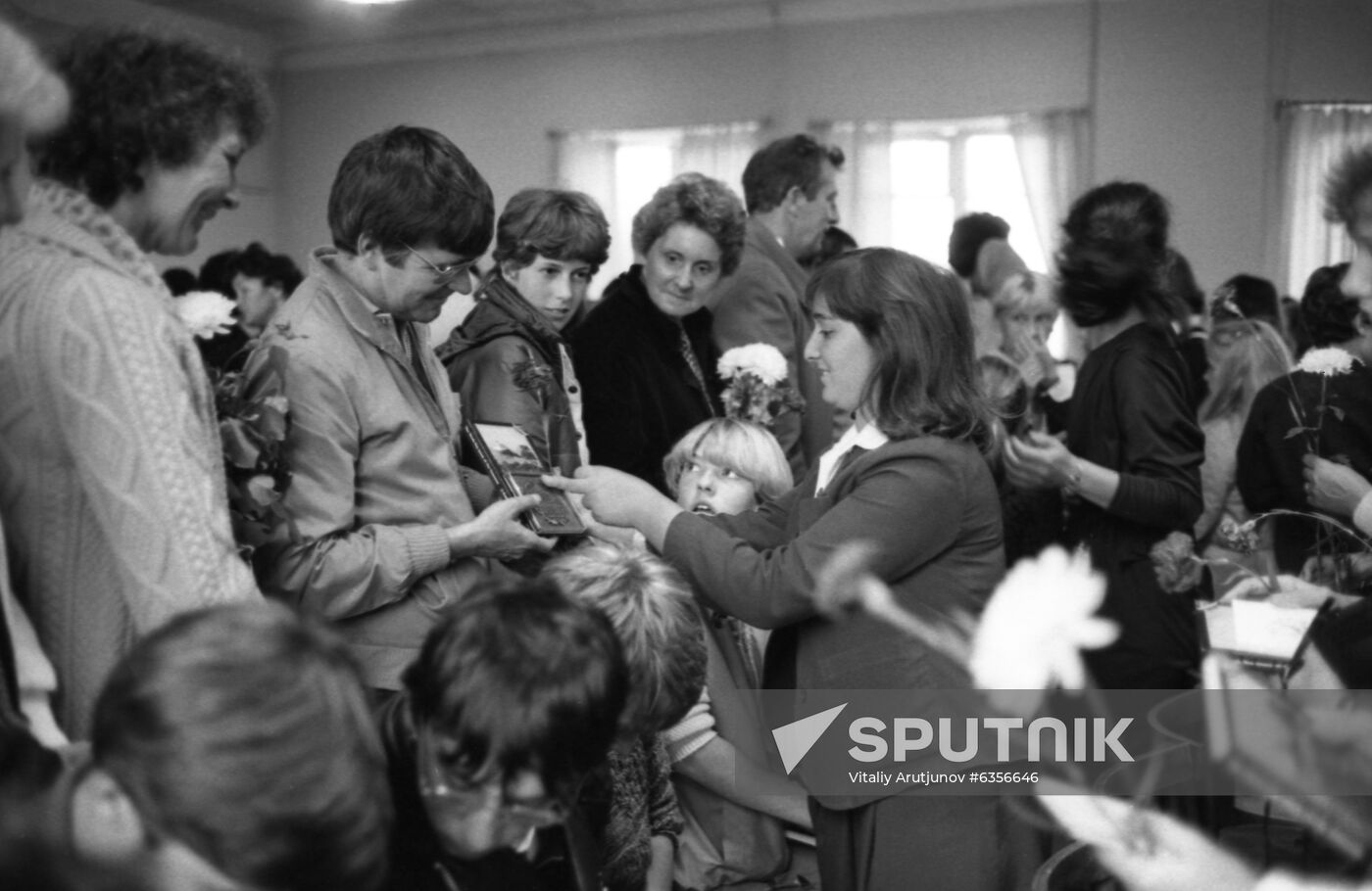 British miners visit USSR