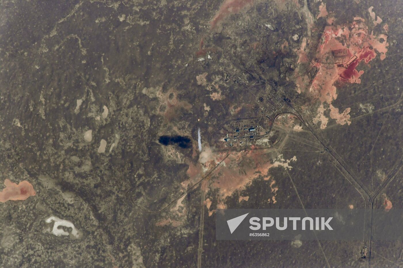 Kazakhstan Russia Space Progress Launch