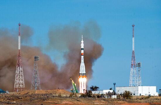 Kazakhstan Russia Space Progress Launch