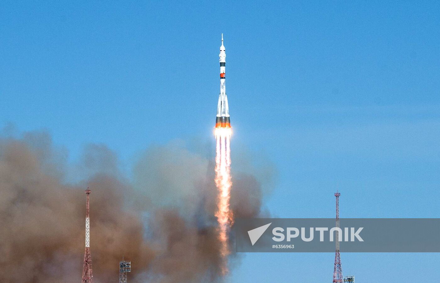 Kazakhstan Russia Space Progress Launch