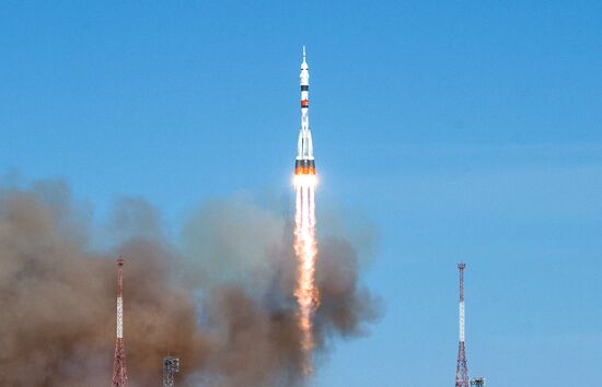 Kazakhstan Russia Space Progress Launch