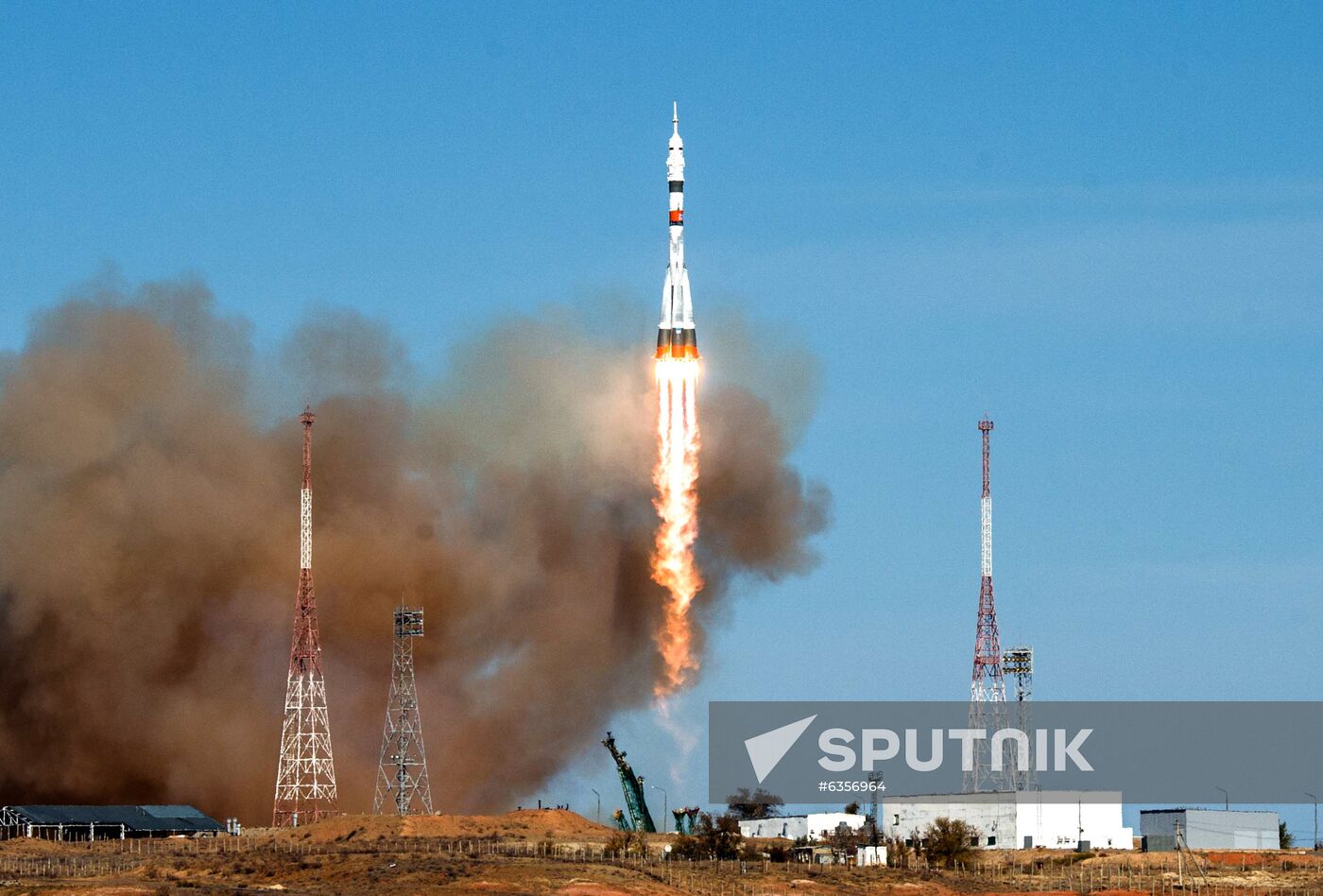 Kazakhstan Russia Space Progress Launch