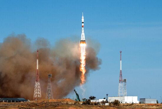 Kazakhstan Russia Space Progress Launch