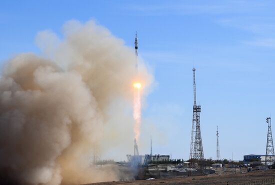 Kazakhstan Russia Space Progress Launch