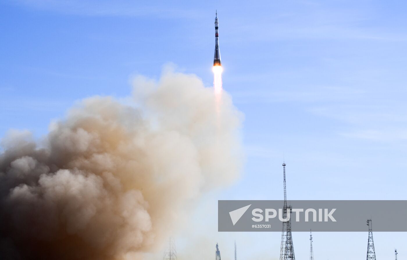 Kazakhstan Russia Space Progress Launch