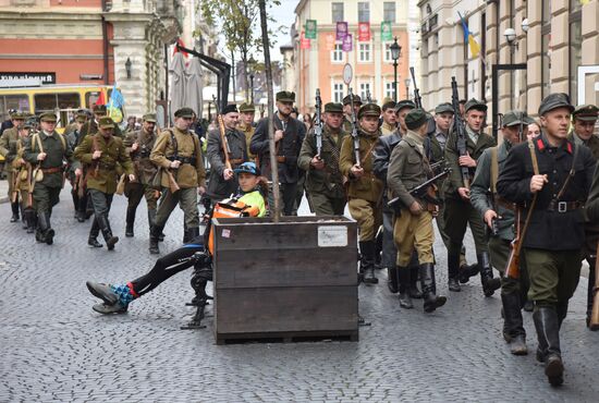Ukraine WWII Insurgent Army Anniversary