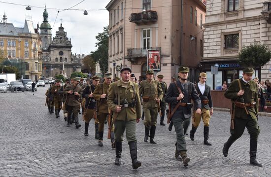 Ukraine WWII Insurgent Army Anniversary