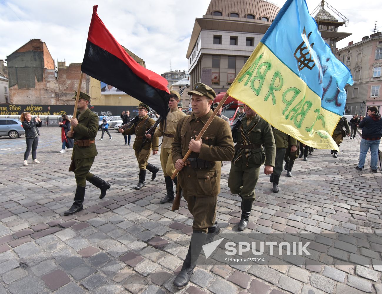 Ukraine WWII Insurgent Army Anniversary