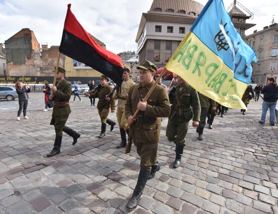 Ukraine WWII Insurgent Army Anniversary