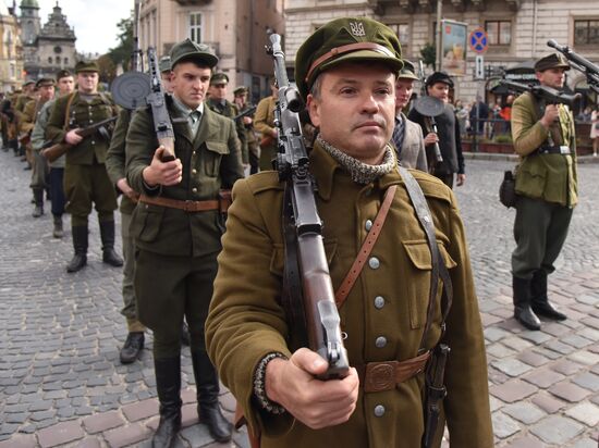 Ukraine WWII Insurgent Army Anniversary