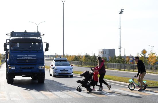 Russia Self-driving Truck