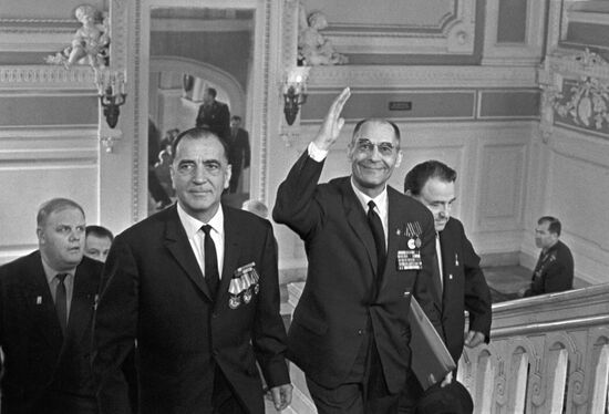 Celebrating 20th anniversary of Nazi Germany's defeat in Great Patriotic War