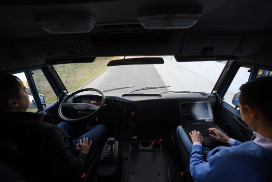 Russia Self-driving Truck
