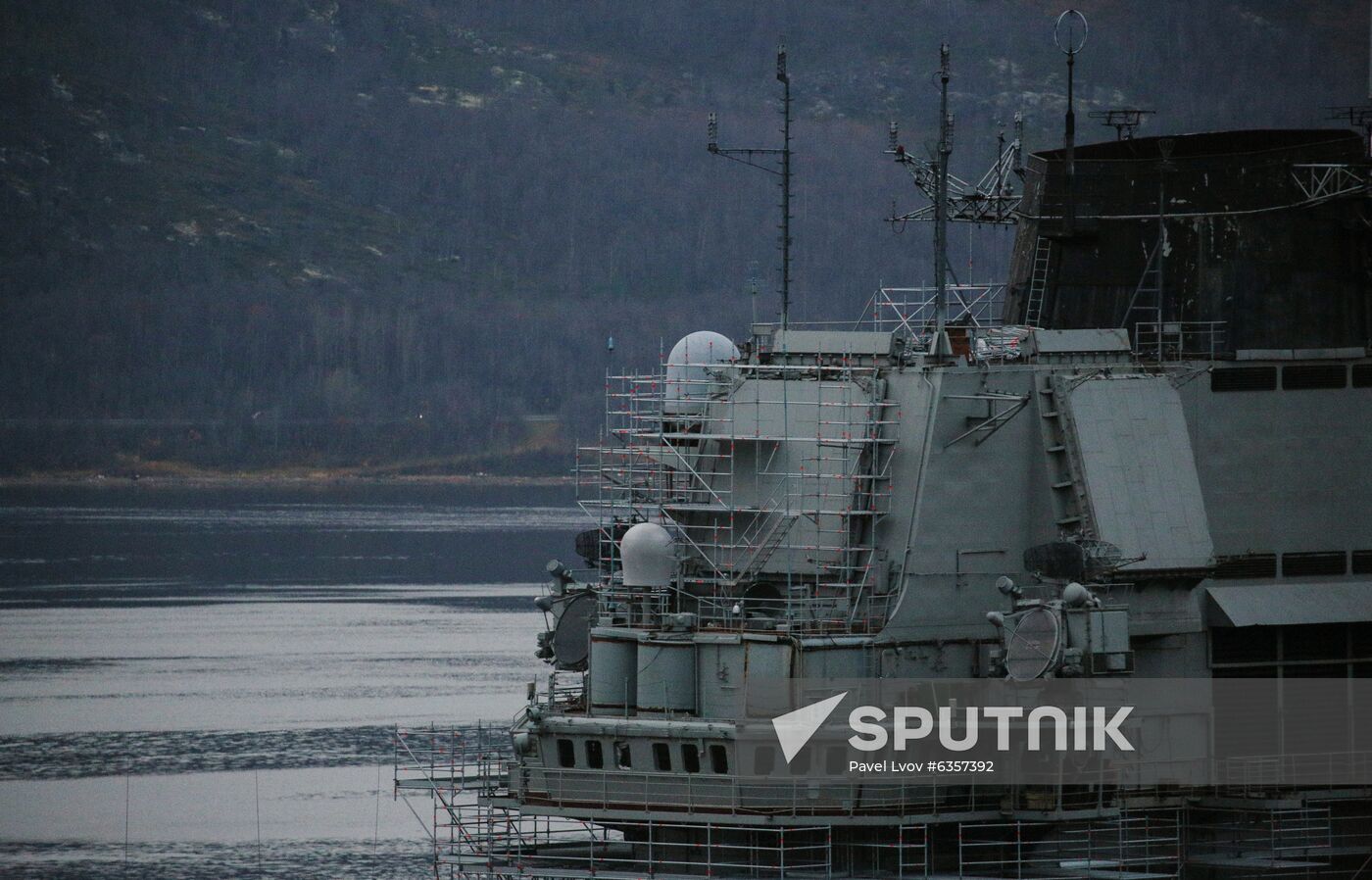 Russia Admiral Kuznetsov Aircraft Carrier