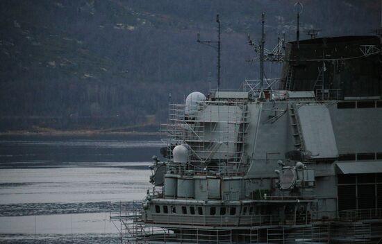 Russia Admiral Kuznetsov Aircraft Carrier