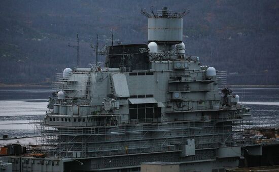 Russia Admiral Kuznetsov Aircraft Carrier