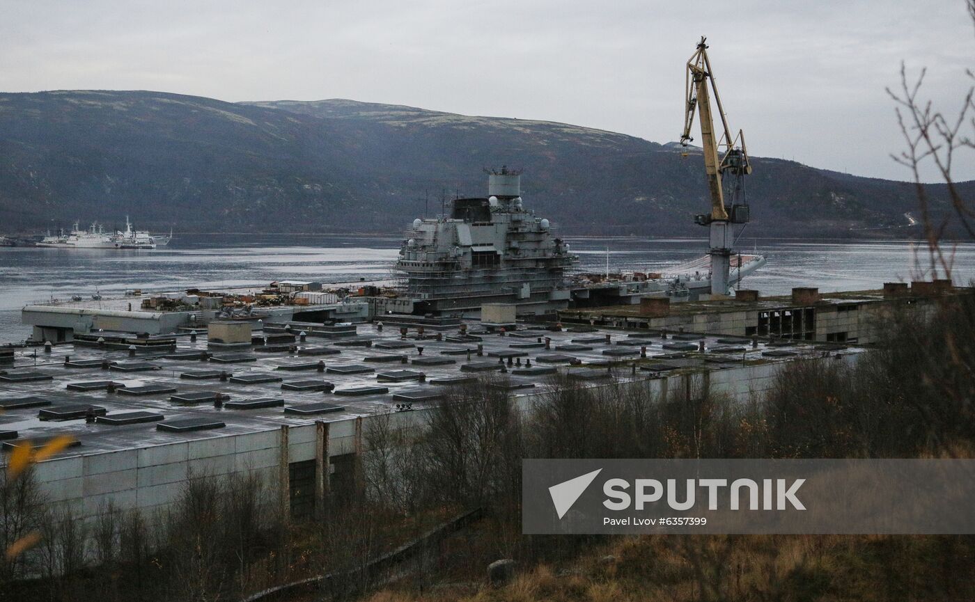 Russia Admiral Kuznetsov Aircraft Carrier