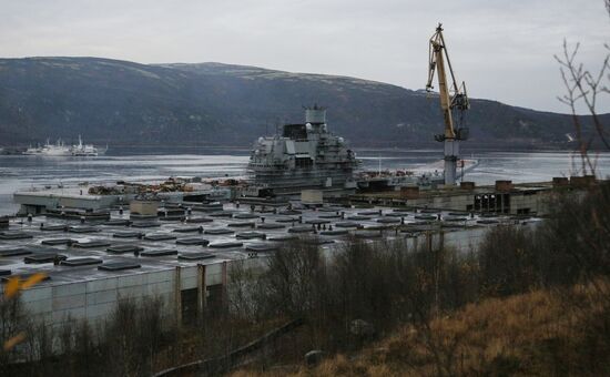 Russia Admiral Kuznetsov Aircraft Carrier
