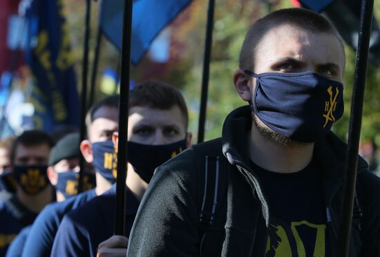 Ukraine WWII Insurgent Army Anniversary