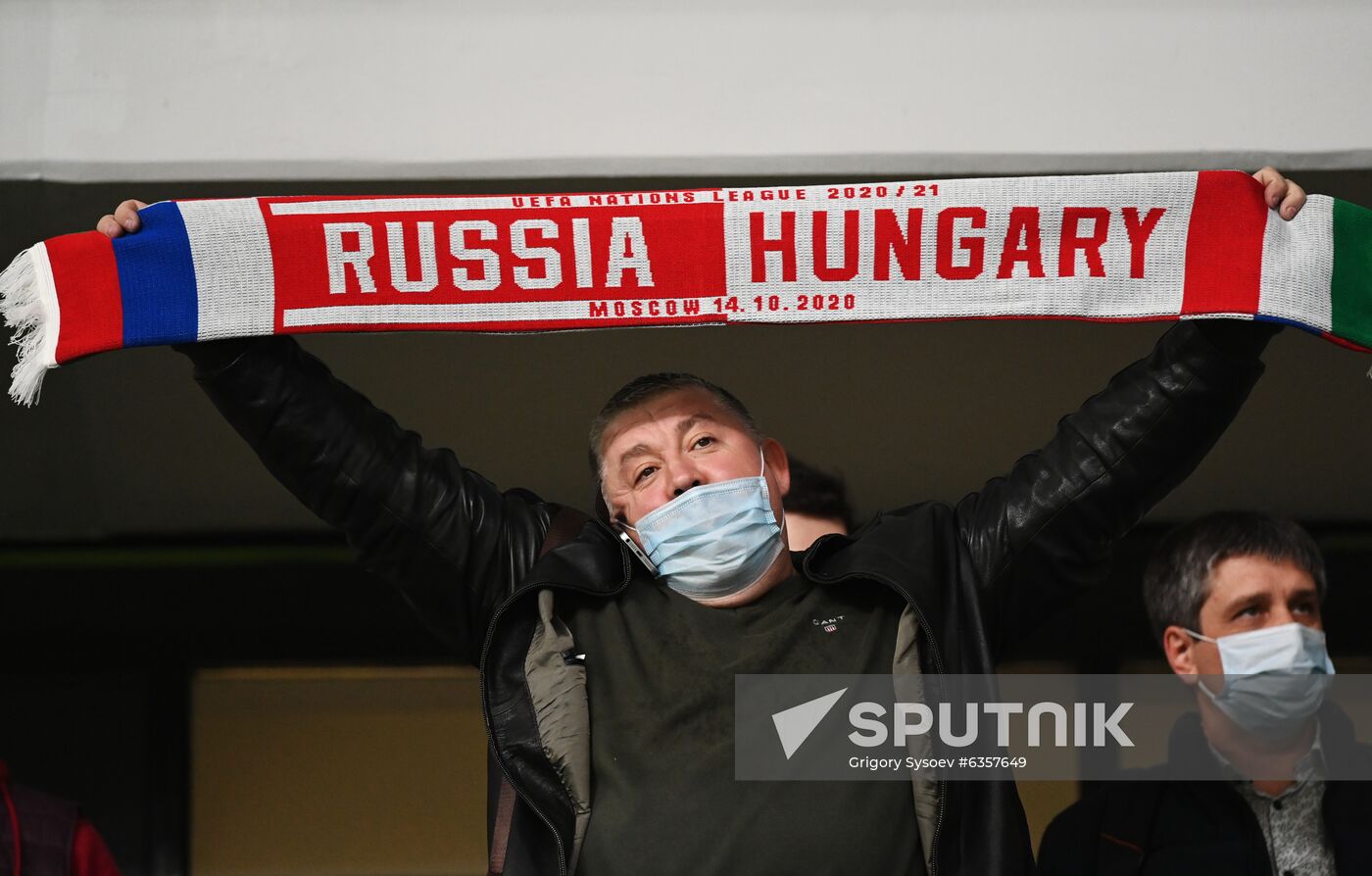 Russia Soccer Nations League Russia - Hungary