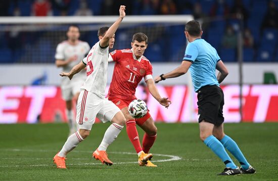 Russia Soccer Nations League Russia - Hungary