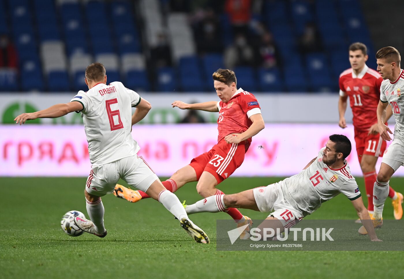 Russia Soccer Nations League Russia - Hungary