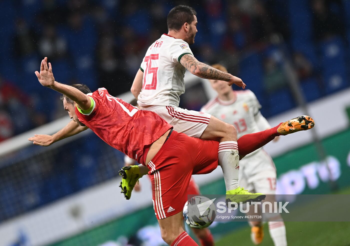 Russia Soccer Nations League Russia - Hungary