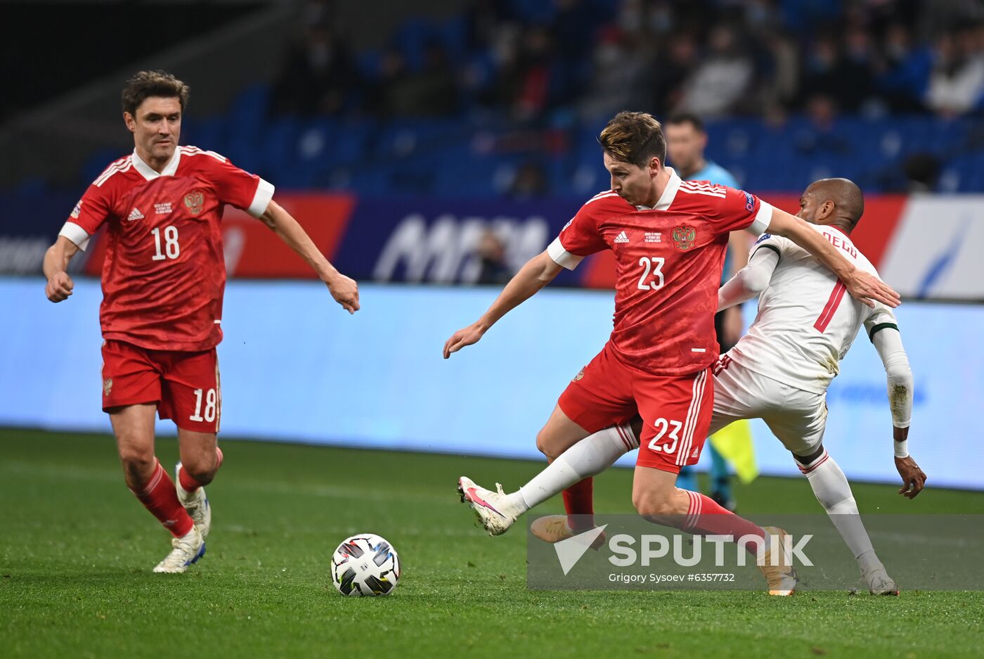 Russia Soccer Nations League Russia - Hungary