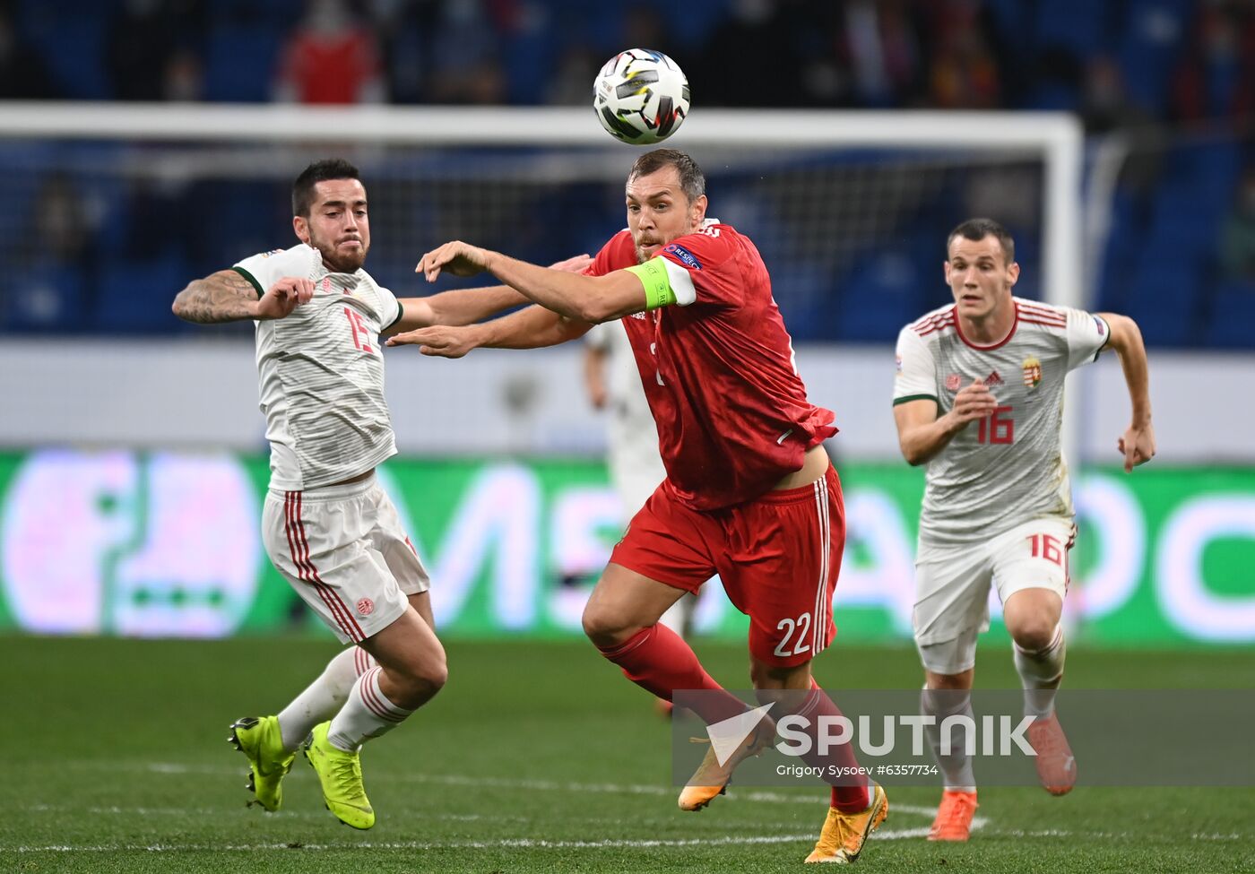 Russia Soccer Nations League Russia - Hungary