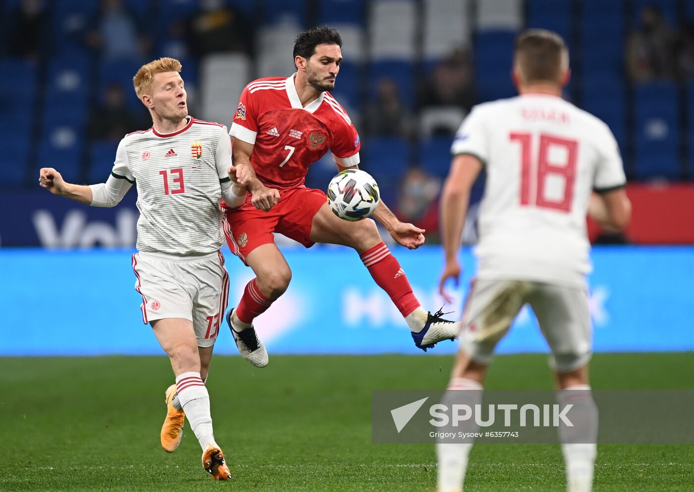 Russia Soccer Nations League Russia - Hungary