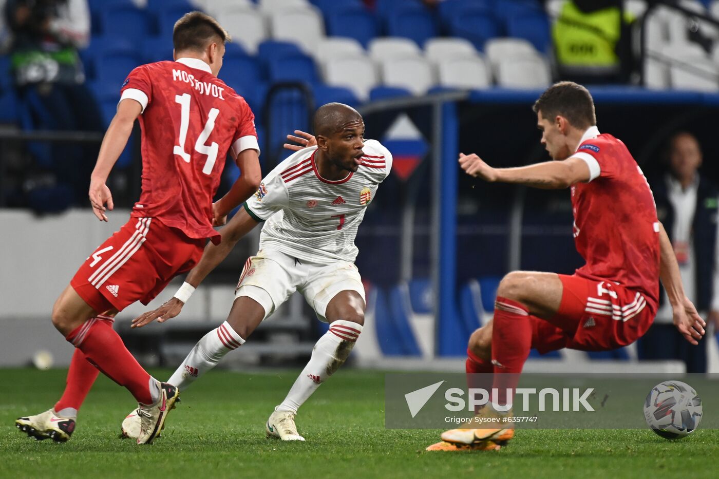 Russia Soccer Nations League Russia - Hungary