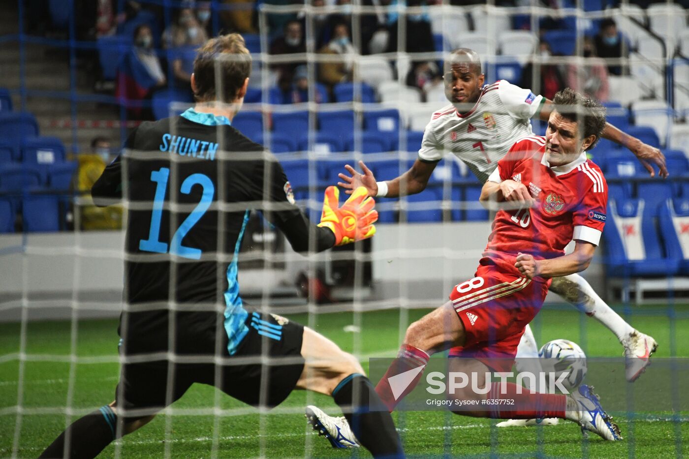 Russia Soccer Nations League Russia - Hungary