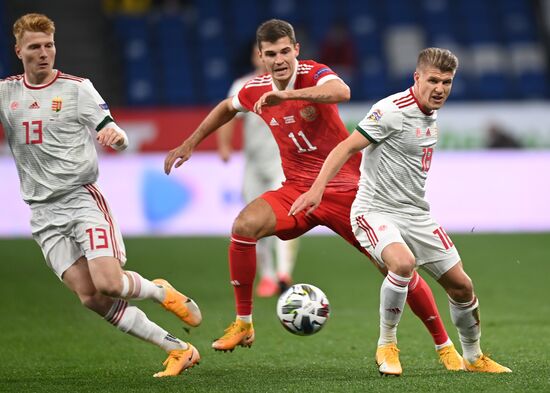 Russia Soccer Nations League Russia - Hungary